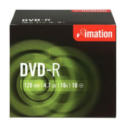 DVD-R Imation 16x 4,7 GB klasický obal