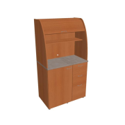 Kuchynka bez vybavenia pravá, 100x189,1x60 cm, čerešňa/čerešňa