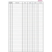 Pokladničná kniha, A4, číslovaná, priepisová, 50x2listy