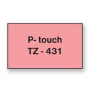 Samolepiaca páska Brother TZe-431 12 mm červená/čierna