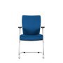 Konferenčná stolička Gala modrá D4