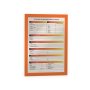 Samolepiaci DURAFRAME A4 oranžový