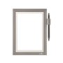 Panel DURAFRAME NOTE A5 strieborný
