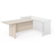 Doplnkový stôl Lenza Wels, 160x76,2x70cm, agát svetlý