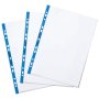 Euroobal DURABLE A4 90mic s modrým okrajom 100ks