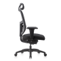 Kancelárska stolička Natus Q24, čierna