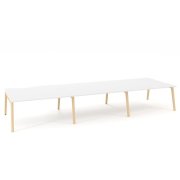 Pracovné stoly Bench ALFA ROOT 480x160cm, biely