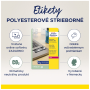 Etikety polyesterové veľmi odolné 63,5x29,6mm Avery A4 strieborné 20 hárkov