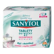 Sanytol tablety do umývačky riadu  4v1  40 ks