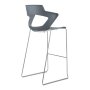 Barová stolička Aoki Bar, antracit