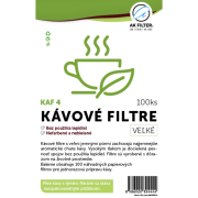 Kávové filtre AK veľkosť `4` 100 kusov