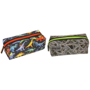 Puzdro na perá DONAU Hra + Dino, mix motívov, 6 ks