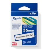 Samolepiaca páska Brother TZ-M961 36 mm strieborná/čierna