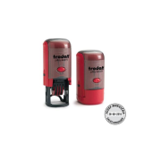 Pečiatka Trodat Printy dater 46119 Ø 19mm - odtlačok červený