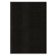 Diár týždenný B5 16,5 x 24,5 cm Manager 2027 - čierny