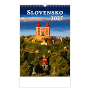 Nástenný kalendár Slovensko 31,5 x 45 cm 2027