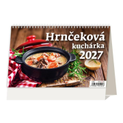 Stolový kalendár riadkový 22,6x13,9 cm - Hrnčeková kuchárka 2027