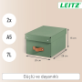 Úložný box Leitz Puro, kartón, veľkosť S, 2ks