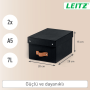 Úložný box Leitz Puro, kartón, veľkosť S, 2ks