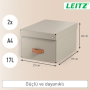 Úložný box Leitz Puro, kartón, veľkosť M, 2ks