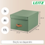 Úložný box Leitz Puro, kartón, veľkosť M, 2ks