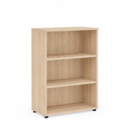 Policová skriňa BASIC, otvorená, 80x40x111,7cm, agát svetlý