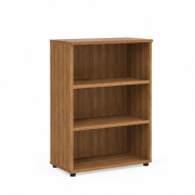 Policová skriňa BASIC, otvorená, 80x40x111,7cm, orech Dijon