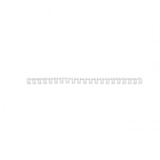 Drôtové hrebene GBC Multibind 21kr.12mm biele